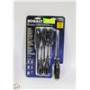 Image 1 : NEW KOBALT 6PC DIAMOND COATED TIP SCREWDRIVER SET