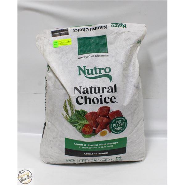 30LBS NUTRO NATURAL CHOICE ADULT LAMB & RICE