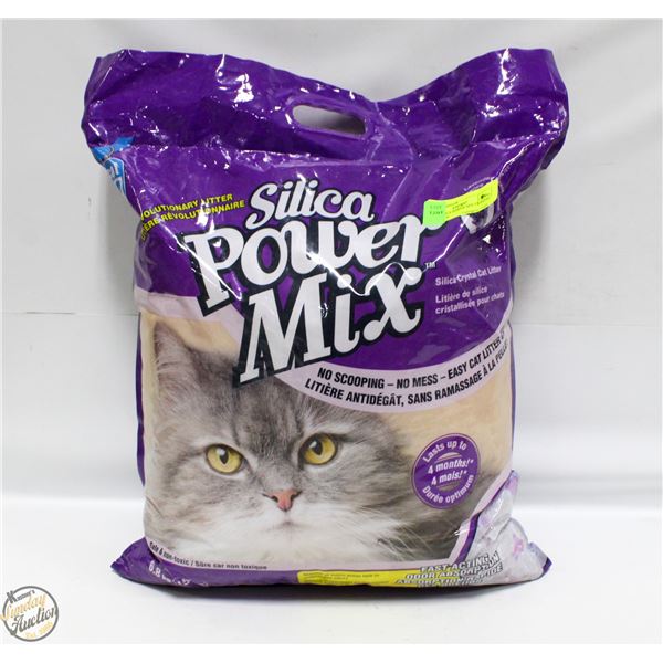 15LBS SILICA POWER MIX CRYSTAL CAT LITTER