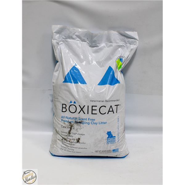 40LBS BOXIECAT PREMIUM CLUMPING CLAY LITTER