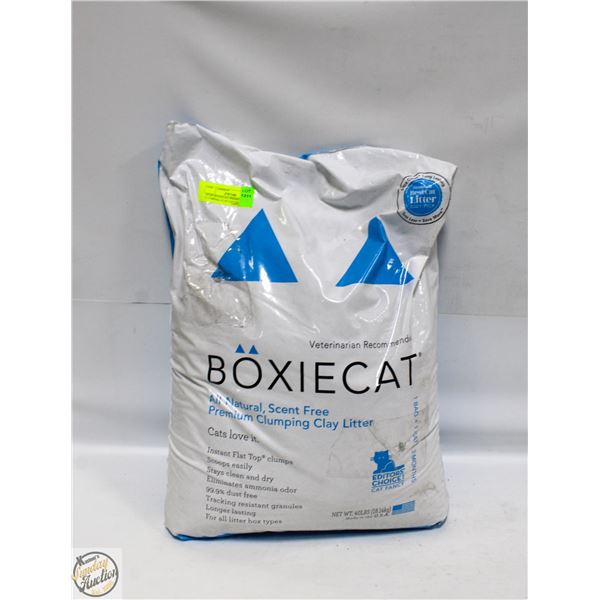 40LBS BOXIECAT PREMIUM CLUMPING CLAY LITTER