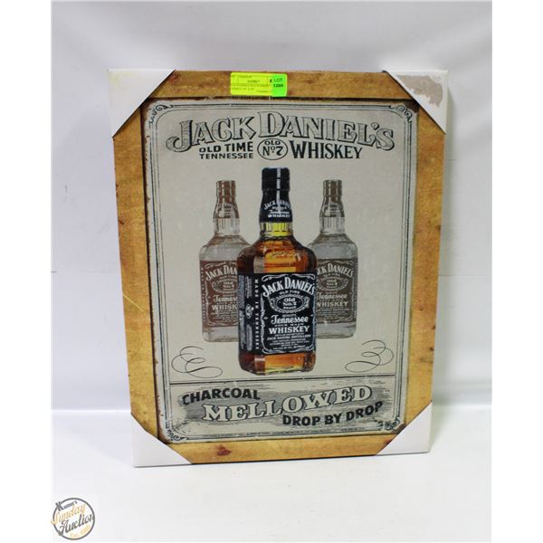 JACK DANIELS OLD NUMBER 7 WHISKEY 16" X 20"