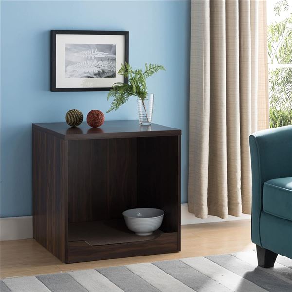 BRAND NEW Q-MAX PET END TABLE W REMOVABLE MET DW