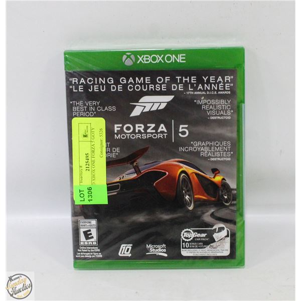 SEALED XBOX ONE FORZA 5 GOTY