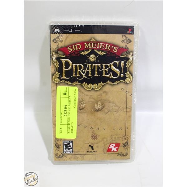 SEALED 2006 PSP SID MEIER'S PIRATES