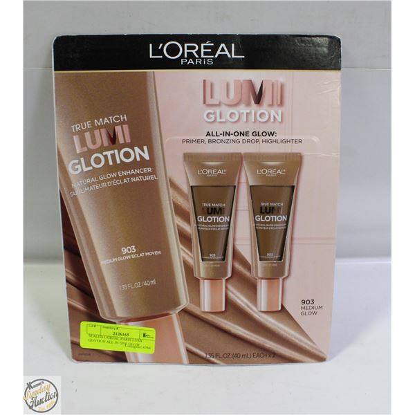 SEALED L'OREAL PARIS LUMI GLOTION ALL IN ONE GLOW