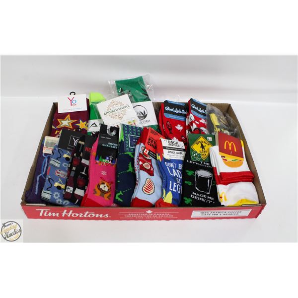 NEW 15 NOVELTY SOCKS