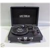 Image 1 : VICTROLA PORTABLE SUITCASE RECORD PLAYER WITH