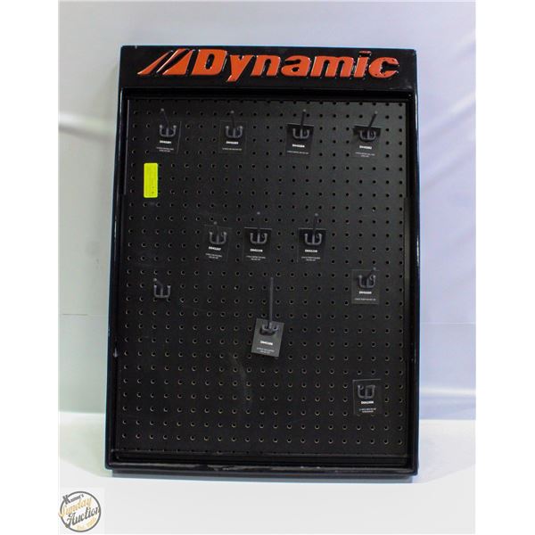 LARGE DYNAMIC TOOLS PEGBOARD DISPLAY