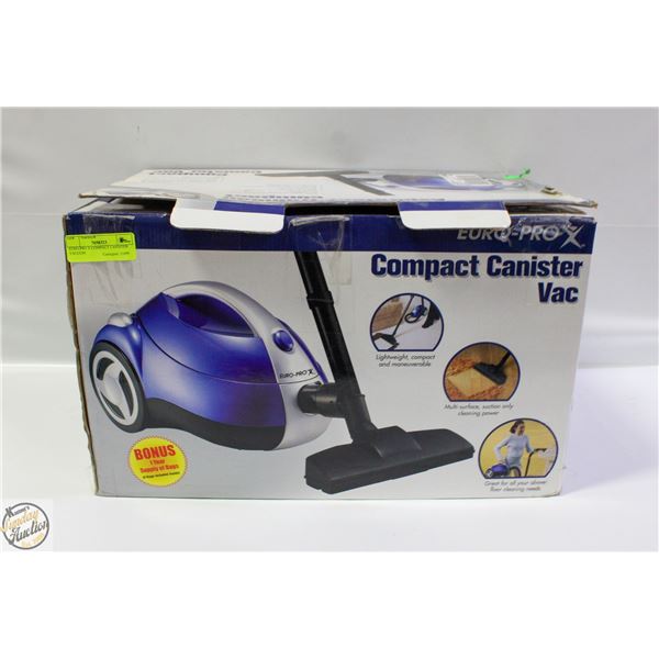 EURO-PRO X COMPACT CANISTER VACUUM