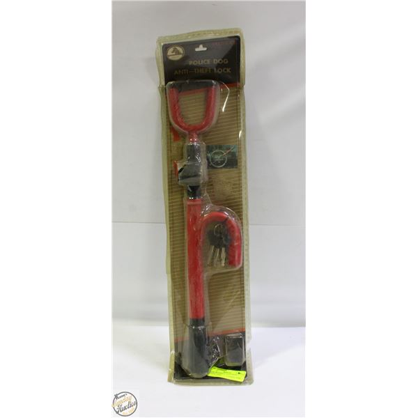 NEW OLD STOCK ANTI THEFT WHEEL LOCK