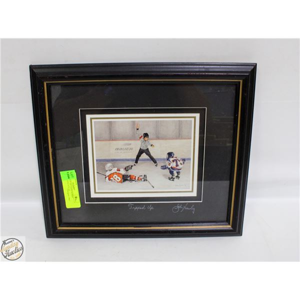 "TRIPPED UP" BY JOHN NEWBY WITH CERTIFICATE OF