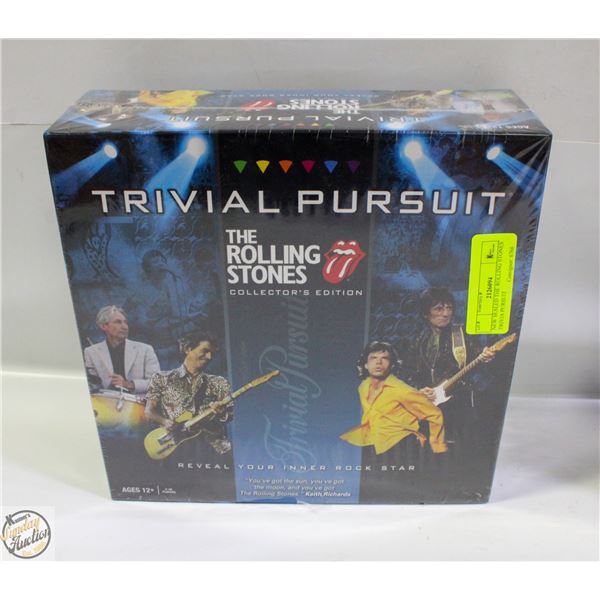 NEW SEALED THE ROLLING STONES TRIVIA PURSUIT