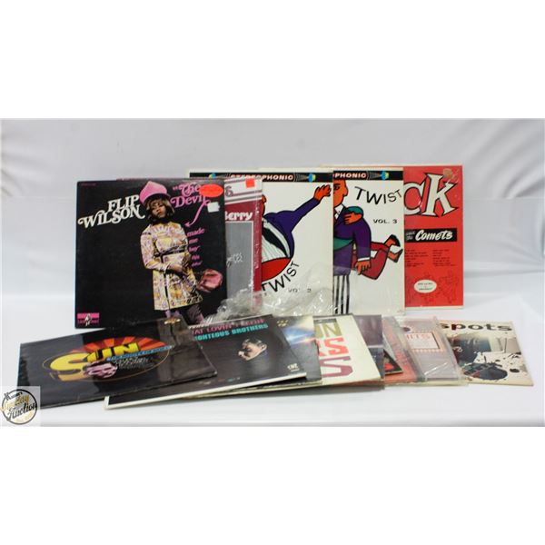 14 1950'S/60'S OLD TIME ROCK N ROLL RECORDS