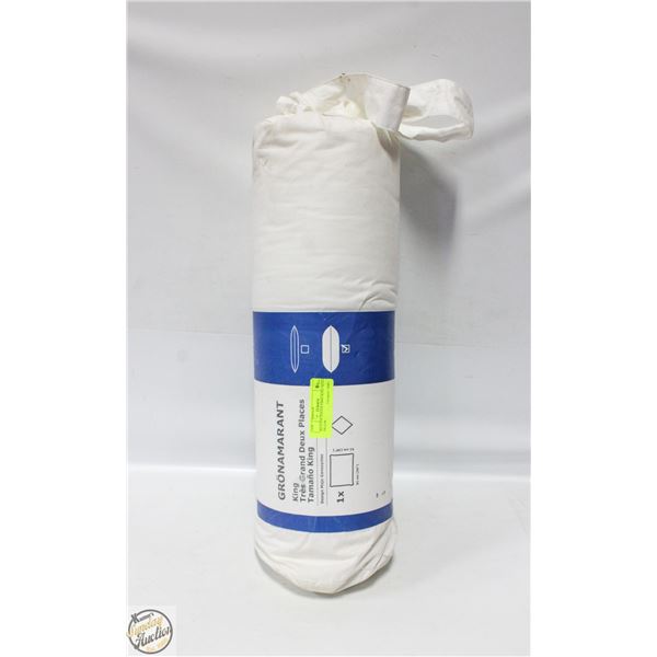 IKEA POLYESTER FIBRE KING SIZED PILLOW