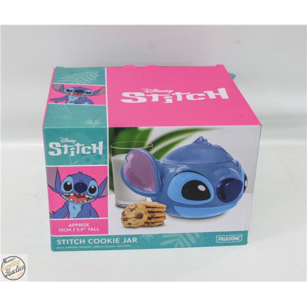 DISNEY STITCH CERAMIC COOKIE JAR