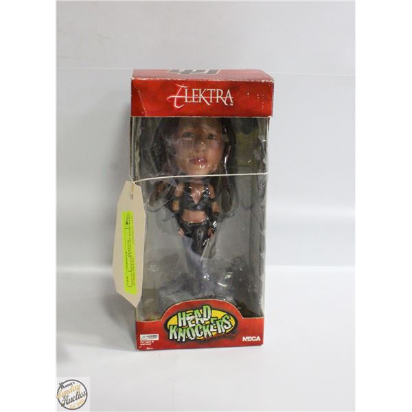 NECA "ELEXTRA"HEAD KNOCKERS BOBBLEHEAD