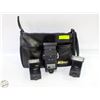 Image 1 : LOT OF VIVITAR FLASHES AND ACCESSORIES