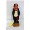 Image 1 : MASONIC SHRINERS CARVED WOOD FIGURINE