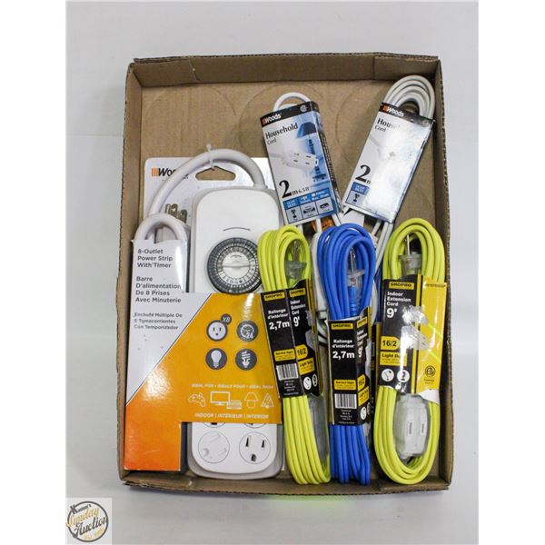 NEW WOODS 8-OUTLET POWER