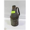 Image 1 : ANTIQUE GALVANIZED METAL RAILROAD OIL CAN W/
