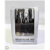 Image 1 : NEW MUSTACHE CARE / TRIMMING SET