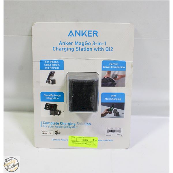 ANKER MACGO 3 IN 1 COMPLET WIRELESS CHARGING