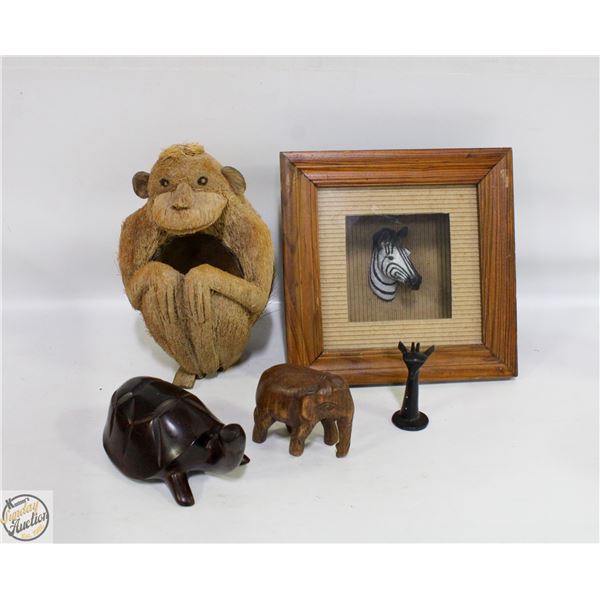 WOODEN CARVED ESTATE DECOR