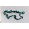 Image 1 : HANDMADE HEAVY TURQUOISE 20" NECKLACE