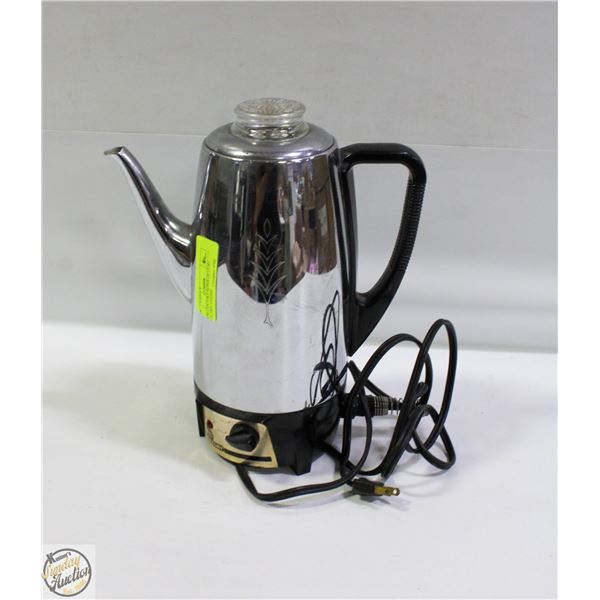 MCM CENTURY SUPER DE LUXE ELECTRIC COFFEE