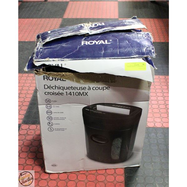 ROYAL CROSSCUT SHREDDER