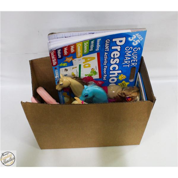 UNUSED KIDS ACTIVITY FLOOR BOOK PAD,KIDS TOYS,ETC