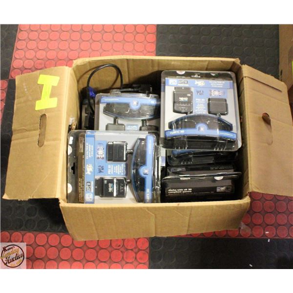 CASE OF NEW PS2 3D ADAPTER FROM SPLIT FISH EYEFX