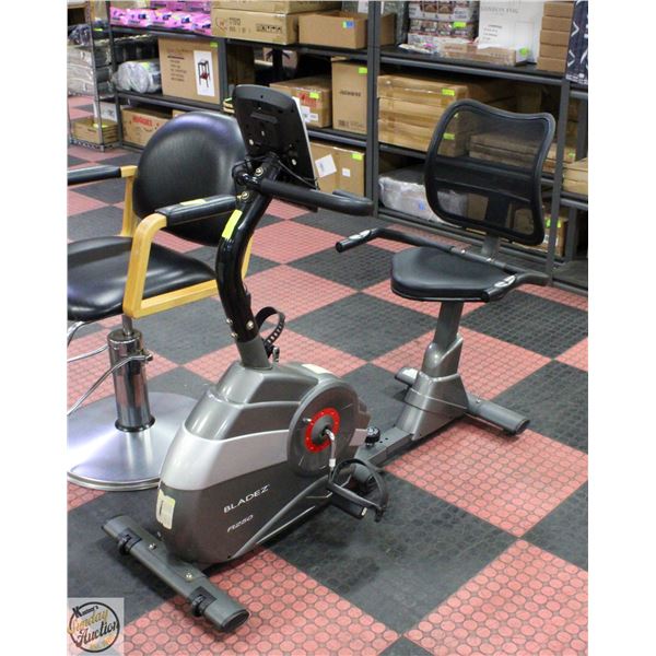 BLADEZ FITNESS MODEL R250 STATIONARY BIKE