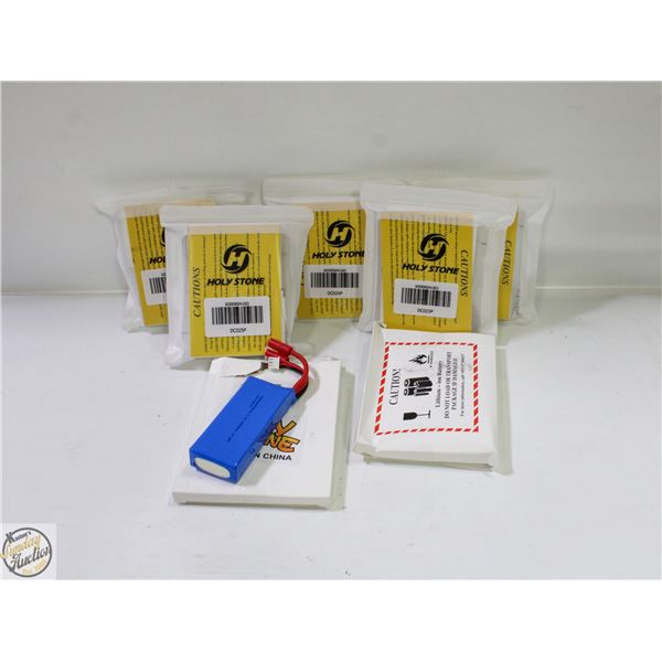 7 HOLY STONE DRONE BATTERIES NEW