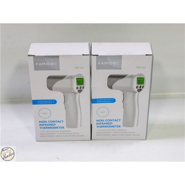 2 X INFRARED NON CONTACT THERMOMETER