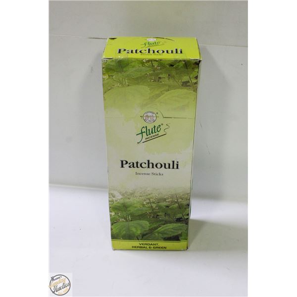 BOX WITH 6 PACKS PATCHOULI INCENSE