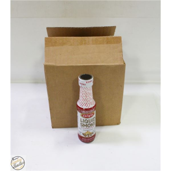 CASE OF 12 LIQUID SMOKE HICKORY FLAVOUR