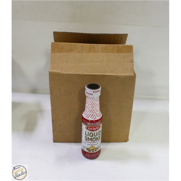CASE OF 12 LIQUID SMOKE HICKORY FLAVOUR