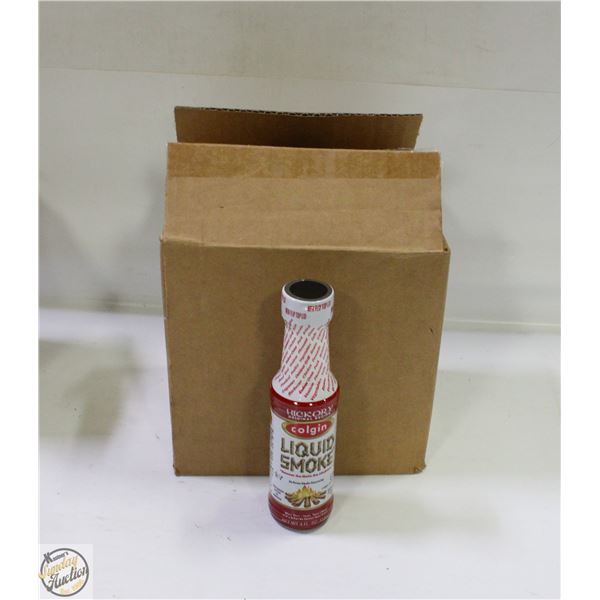 CASE OF 12 LIQUID SMOKE HICKORY FLAVOUR