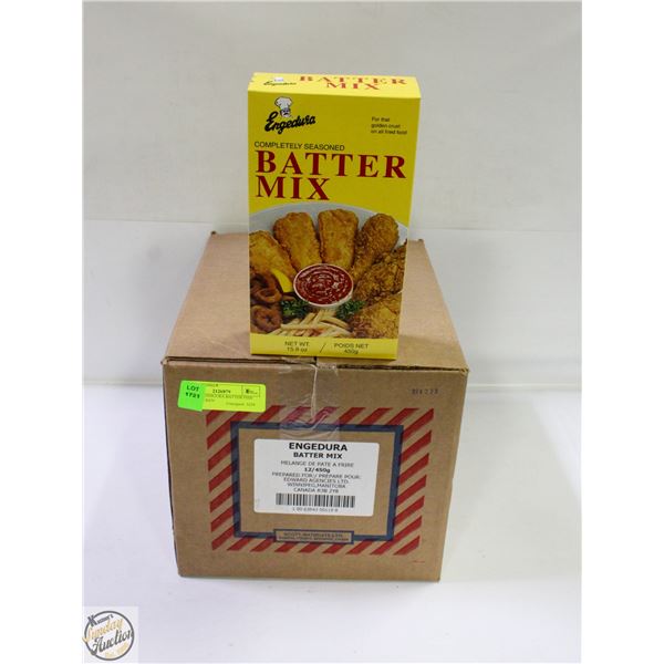 CASE OF ENDGURA BATTER FISH AND CHICKEN