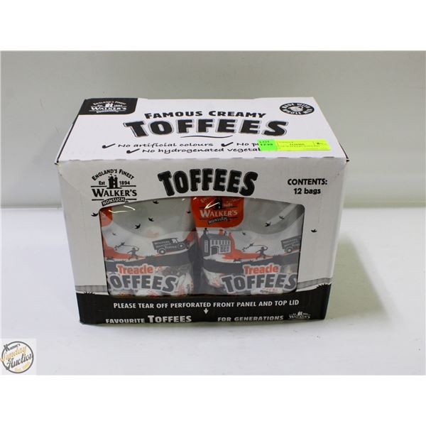 6 BAGS OF WALKERS ENGLISH TOFFEE