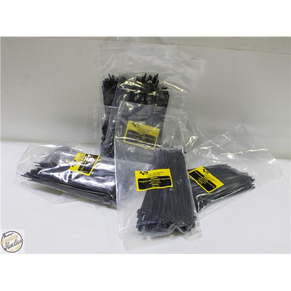 700 SELF LOCKING ZIP TIES 6 INCHES LONG