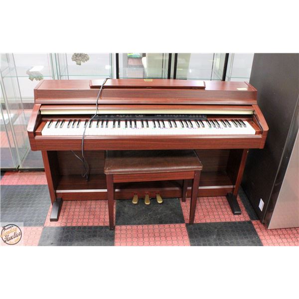 YAMAHA CLAINOVA CLP-240 DIGITAL PIANO - LARGE