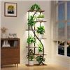 Image 1 : BRAND NEW 7 TIER PLANT STAND W/GROW LIGHTS 59"T