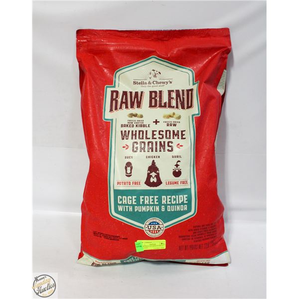 22 LB STELLA & CHEWY'S ADULT DOG FOOD