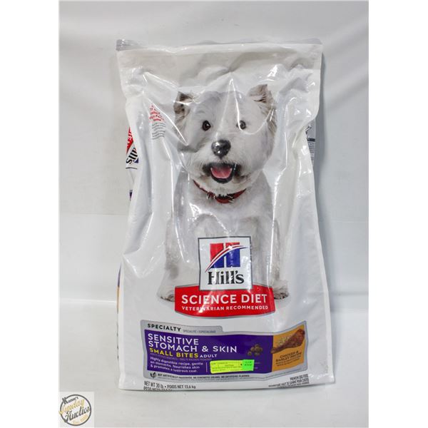 30 LB HILLS SCIENCE DIET ADULT SMALL BITES