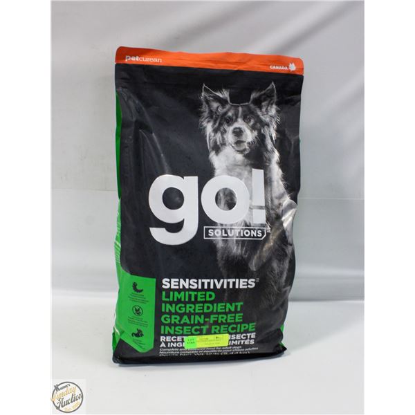 12 LB GO! SOLUTIONS ADULT DOG FOOD