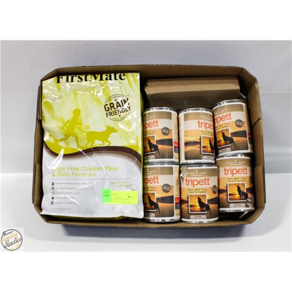 12 CANS WELLNESS ADULT DOG FOOD