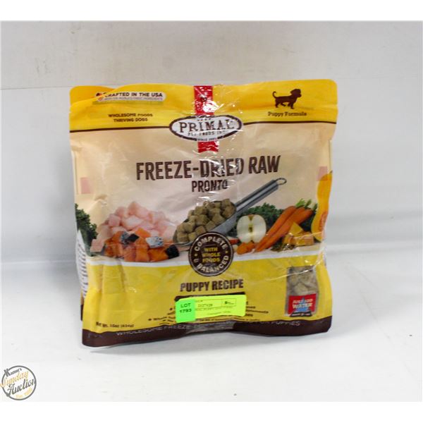 2 X434G PRIMAL PUPPY DOG FOOD FREEZE